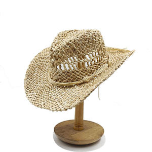 2025 Nieuwe Aankomst Zomer Strand Corn Stro Cowboyhoed Voor Vrouwen Mannen Strand Reizen Strohoed - Product Image 5