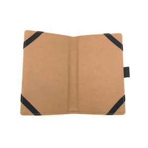 Porte-cartes de score de <span class=keywords><strong>golf</strong></span> classique marron personnalisé avec logo personnalisé en cuir PU simple - Product Image 3
