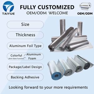 Taiyue, diseño moderno, rollo de aislamiento térmico de espuma PE reflectante, OEM, lámina de aluminio de celda cerrada, materiales de aislamiento térmico - Product Image 3