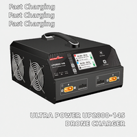 Chargeur intelligent haute puissance LiPo/LiHV, chargeur rapide Ultra Power UP4000-14S LiPo/LiHV 6-14S, chargeur agricole/UAV