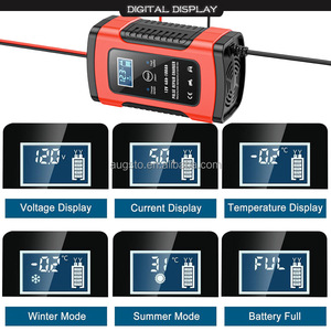 Cargador de batería inteligente automotriz 12V 5Amp con enchufe US UK AU EU para baterías de plomo-ácido AGM GEL SLA WET - Product Image 4