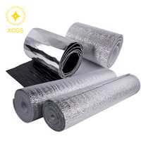 Rouleau de protection thermique en mousse XPE avec feuille d'aluminium tissée durable, barrière anti-condensation et anti-vapeur