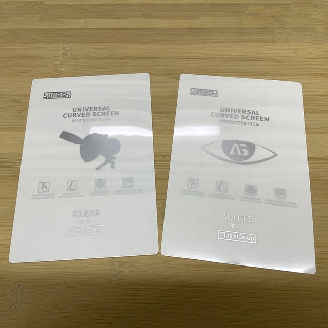 Wholesale High Quality Hydrogel Film Nano TPU Screen Protector Roll Hydrogel Film