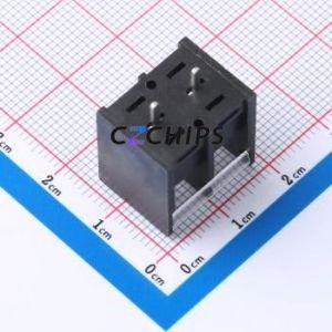 DBT40C-7.62-2P-BK-P Barrier Terminal Block P=7.62mm Connector ( Pitch: 7.62mm )( Rated Current: 15A )( Rated Voltage: 300V ) - Product Image 2