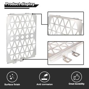 Waximoto apto para <span class=keywords><strong>Royal</strong></span> <span class=keywords><strong>Enfield</strong></span> Interceptor 650 Continental Aftermarket, cubierta protectora de radiador de aluminio, parrilla protectora - Product Image 5