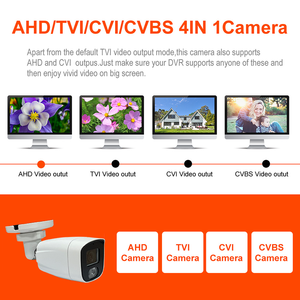 2MP 5MP 8MP 4채널 DVR 키트 아날로그 TVI CVI CVBS 하이브리드 동축 보안 카메라 시스템 HIK DVR XVR 호환 얼굴 인식 - Product Image 3