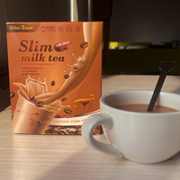 Teh Susu Pelangsing Rasa Alami Minuman Susu Pelangsing Rasa Kopi Rasa Taro Cokelat Minuman Penurun Berat Badan Terbaik Pembakar Lemak Teh Susu Pelangsing
