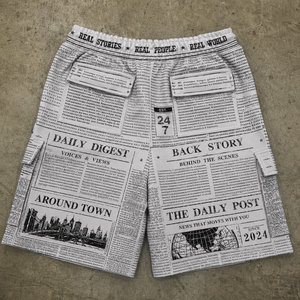 Shorts Homme OEM Streetwear Graphiques Personnalisés avec Poches – Nouveauté Épaisse et Tendance - Product Image 2
