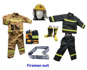 Vente d'usine – Combinaison <span class=keywords><strong>de</strong></span> <span class=keywords><strong>pompier</strong></span> en aramide bleu foncé/khaki style split, tenue <span class=keywords><strong>de</strong></span> sécurité incendie, casque et bottes <span class=keywords><strong>de</strong></span> <span class=keywords><strong>pompier</strong></span> - Product Image 2