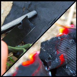 Encendedor de <span class=keywords><strong>Magnesio</strong></span>, Caja de Encendido, Sierra Plegable, Tubo de Succión de <span class=keywords><strong>Agua</strong></span>, Kit de Supervivencia para Campamento al Aire Libre, Juego de Herramientas de Caza, Bolsa de Nailon - Product Image 2