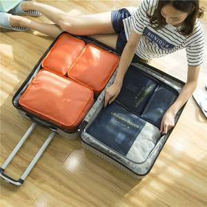 Waterproof Luggage <b>Bag</b> 6pcs <b>Travel</b> Underwear Shoe Organizer <b>Travel</b> Clothes Storage <b>Bag</b> <b>Travel</b> <b>Bag</b> Organizer Set - Product Image 4