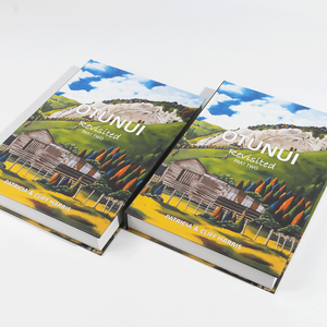 كتاب فاخر عالي الجودة بغلاف صلب مع نقش ذهبي كامل وعلبة واقية مخصصة الطباعة - Product Image 6