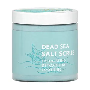 Vente directe d'usine, crème minérale naturelle OEM, hydratante, exfoliante, gommage corporel, parfum d'<span class=keywords><strong>orange</strong></span>, soin de la peau, utilisation en spa, salon pour femmes - Product Image 1