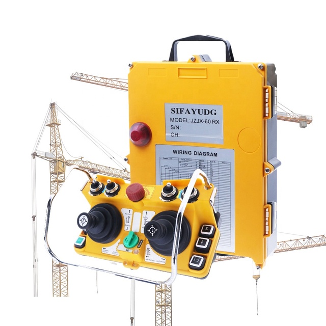 F24-60 Factory Direct Sale Truck-Mounted Cranes Manipulator Joystick Industrial Wireless Remote Control with 1-Year Warranty