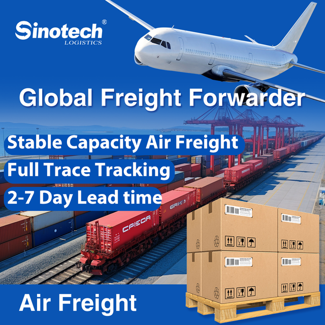 Professional Freight Forwarder Air Shipping Service China to USA Canada Europe Door to Door Delivery