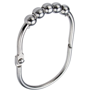 Bộ 12 Thanh Treo Rèm Tắm Bằng Thép Không Gỉ, Chống Gỉ, Mạ Crôm Bóng, Xingda - Product Image 4