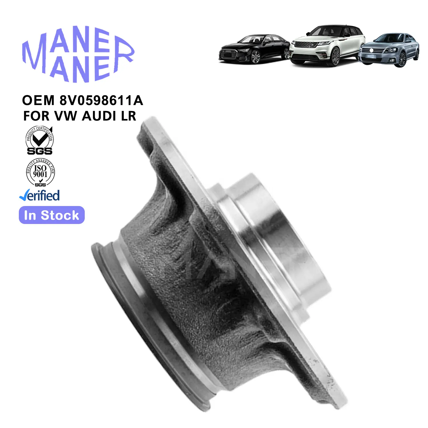 Maner Auto Transmissie Systemen 8v0598611a 8v0598611 5qm598611 Groothandel Maatwerk Wielnaaf Lagers Voor Audi Vw