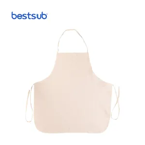 BestSub toptan FFB023 71*68cm süblimasyon mutfak boşlukları yetişkin önlük