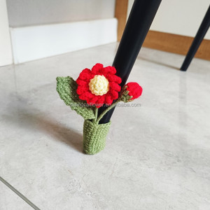 Dệt Kim Bảng Chân Vớ Bảo Vệ Không Trượt Miếng Đệm Bàn Chân Booties Bìa Ghế Chân Vớ - Product Image 5