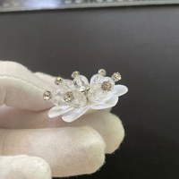 BOBOMU Perles à sequins écologiques de 4 cm, épaisseur 1,2 mm, en cristal, accessoires de couture DIY pour sacs, chaussures, fleurs faites à la main, vente en gros usine
