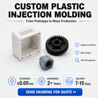 Service de moulage par injection plastique sur mesure, fabricant de boîtiers électroniques en plastique de précision