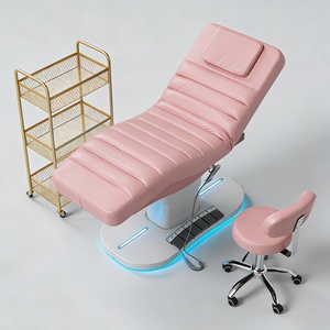 Camilla Facial Meientai para Venta, Silla de Salón de Belleza y Spa, Muebles para Extensiones de Pestañas, Mesa Estética, Camillas de Cuidado, Silla Eléctrica, Silla de Masaje - Product Image 6