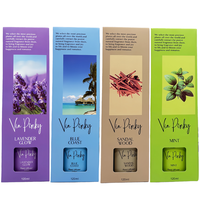 Diffuseur de parfum d'ambiance pour la maison 120ml Via Pinky Factory Room Difuse MINT PEACH LAVENDER