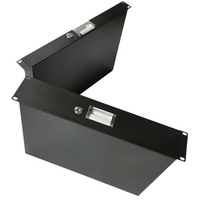 Armoire de montage en rack pour DVR CCTV XYY, tiroir 1U 2U 3U 4U 19 pouces avec serrure