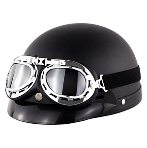 Media cara inteligente moto casco de novedad de retro aventura de la motocicleta de carreras - Product Image 1