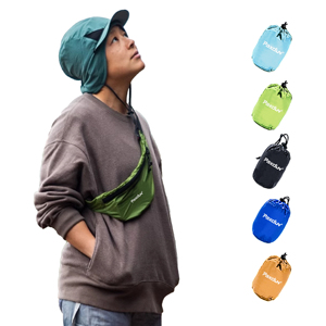 Nouvelle sacoche de sport légère et pliable 2024, sac de poitrine multifonctionnel, pochette à cordon, sac banane pliable - Product Image 1