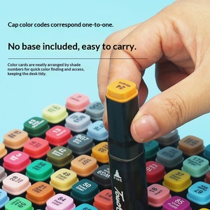 Spidol Berbasis Alkohol 262 Warna Grosir, Spidol Sketsa Mewarnai, Spidol Seni untuk Melukis Anak-Anak - Product Image 2