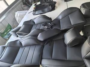 Coprisedile auto in pelle di lusso Custom coprisedile sportivo per ALFA Romeo/TOYOTA/<span class=keywords><strong>HONDA</strong></span>/FORD/Nissan impermeabile coprisedile - Product Image 2