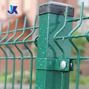Black 3d Wire Mesh Fence Panels Manufactured By Garden Farm Airport Powder Coated 3d Curved Metal Fence Panels For Sale