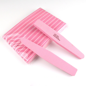 Miếng Bọt Biển Làm Móng Nhiều Màu, Miếng Đệm Làm Móng Cong, Miếng Đệm Làm Móng Hai Mặt 100/180 Có Thể Giặt Được Để Đánh Bóng Ngón Tay Gel UV - Product Image 2