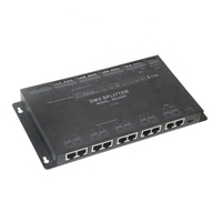 Amplificateur de Signal RJ45/3 broches DMX, séparateur DMX 512