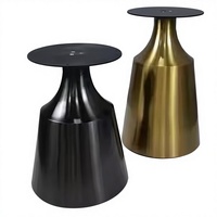 Pieds de table basse haut de gamme YaXin YX-12 en acier inoxydable et tôle d'acier au carbone, personnalisables, prix usine