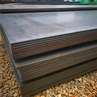 Ms Steel EN 10025 S235JR S275JR S355JR panas Rolled 6mm 8mm 9mm 12mm hitam permukaan besi karbon pelat baja