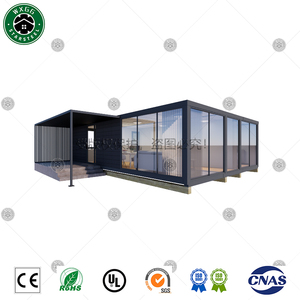 บ้านคอนเทนเนอร์กันน้ำคุณภาพสูง ขนาด 20 ฟุต 40 ฟุต โครงเหล็กแข็งแรง ประกอบง่าย บ้านแบบโมดูลาร์ - Product Image 2