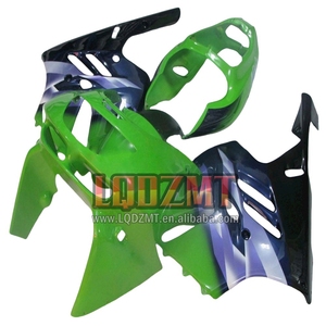 Carrosserie Pour <span class=keywords><strong>KAWASAKI</strong></span> <span class=keywords><strong>NINJA</strong></span> ZX-9R ZX 9R <span class=keywords><strong>900</strong></span> CC 9 R <span class=keywords><strong>ZX9R</strong></span> 94 95 Vert noir 96 97 46LQ.41 ZX900CC ZX900 1994 1995 <span class=keywords><strong>1996</strong></span> 1997 Carénage - Product Image 1