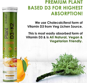 Julong OEM Plant Vitamine D3 <span class=keywords><strong>K2</strong></span> Comprimé effervescent Vegan Vitamine D3 Tablette effervescente Plus Fort Os & Coeur <span class=keywords><strong>VIT</strong></span> <span class=keywords><strong>D</strong></span> & K Complex - Product Image 2