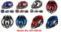Casque de vélo adulte personnalisé pas cher, prix d'usine, vente en gros, matériau PC+EPS, 18 aérations, certifié CPSC/CE/GB, pour vélo de route/VTT, technique In-Mold
