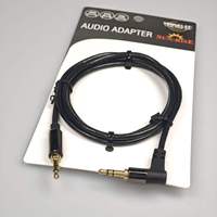 Cable de Audio Estéreo AUX de 3.5mm Macho a Macho con Revestimiento de Cobre para Teléfonos, Tabletas, Altavoces, Amplificadores y Automóviles