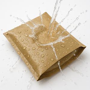 100% có thể tái chế tùy chỉnh phân hủy sinh học kraft giấy bưu phẩm thể hiện vận chuyển túi cho quần áo bao bì - Product Image 6