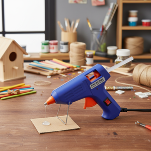 Pistola de Pegamento Caliente Eléctrica de 20W, Temperatura Única, para Manualidades Industriales y Reparaciones - Product Image 3