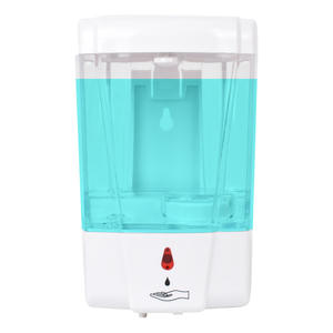 Distributeur automatique de savon mural avec capteur infrarouge, bouteille rechargeable, alimenté par batterie, pour désinfectant pour les mains et savon liquide - Product Image 3