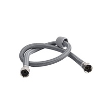 Tuyau de douche flexible en nylon tressé chromé moderne Dalepu DLP-3001 F1/2 avec PVC/laiton/EPDM certifié CE, garantie de 3 ans