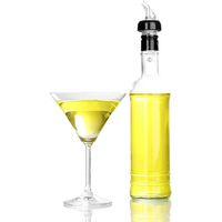 Distributeur professionnel de verseur de vin Distributeur quantitatif de bec de bouteille Distributeur de liquide d'alcool en plastique Mesure automatique Verseurs de liqueur