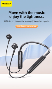 หู<span class=keywords><strong>ฟ</strong></span>ังแบบคล้องคอ Awei G82BL สำหรับกีฬา 5.4 พร้อมชิปเซ็ต JL - Product Image 2