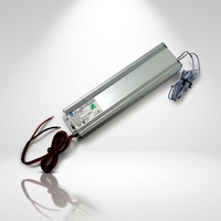 Invertisseur pour feuille EL 3000cm² DC12V avec modes Lumière constante/Flash/Arrêt, Boîtier de refroidissement en aluminium, Paramètres personnalisables selon les besoins