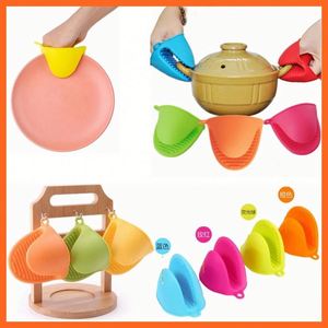 Gants personnalisés avec logo, outils de cuisine, maniques de pâtisserie résistantes à la chaleur, maniques de four en silicone - Product Image 3